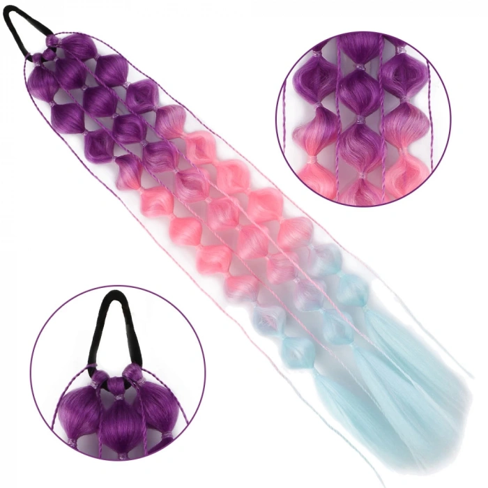 Balon Örgülü Lastikli At Kuyruğu - ACM19