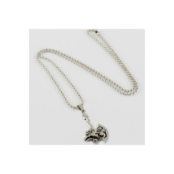 Balta Figürlü Erkek Kolye