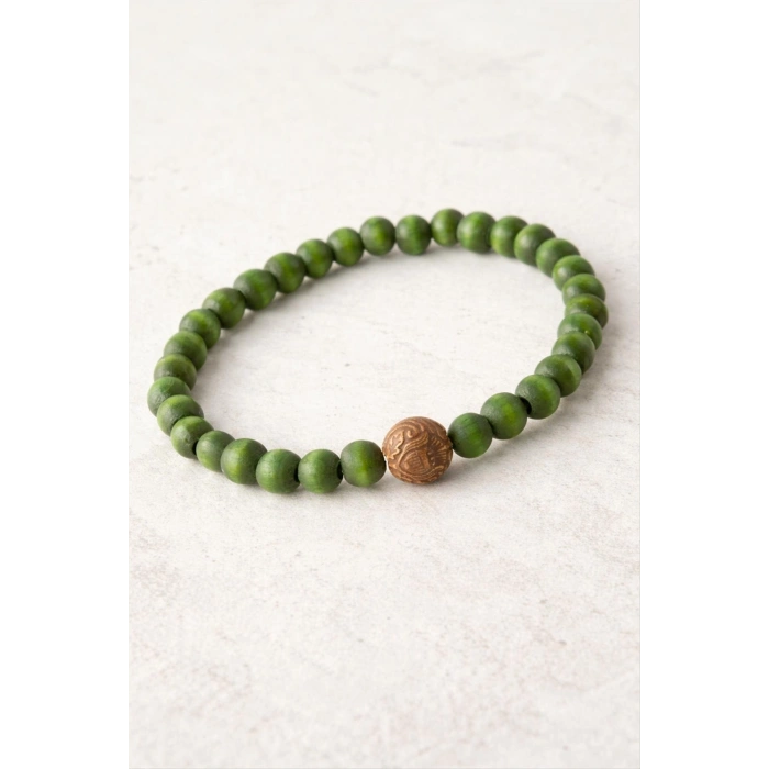 Bambu Ahşap Bileklik 8 mm