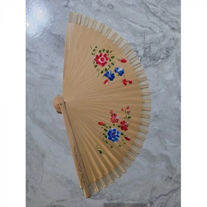 Bambu Çift Taraflı Yelpaze 12li Paket