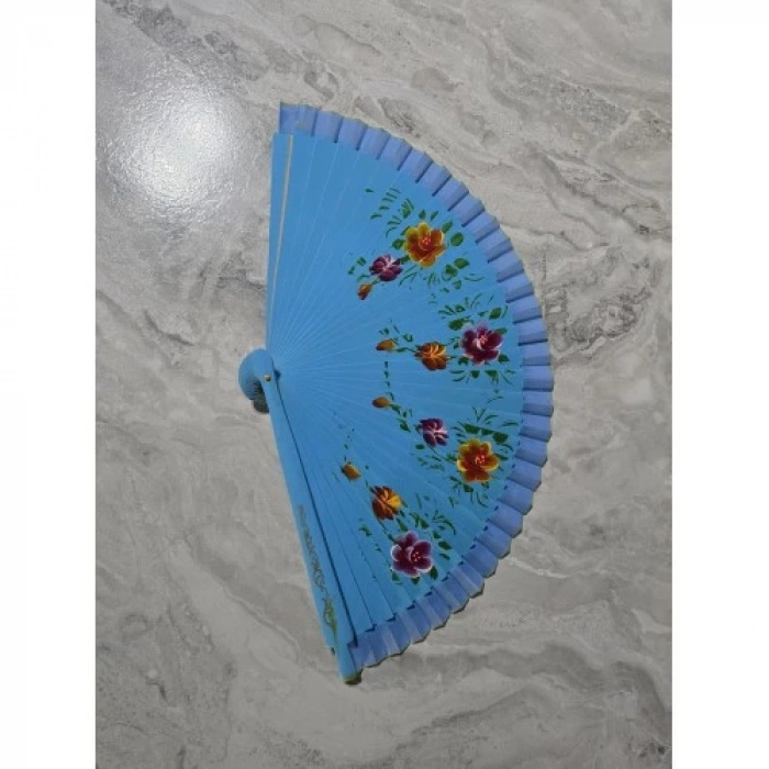 Bambu Çift Taraflı Yelpaze 12li Paket