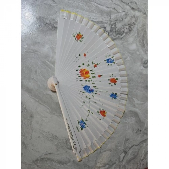 Bambu Çift Taraflı Yelpaze 12li Paket