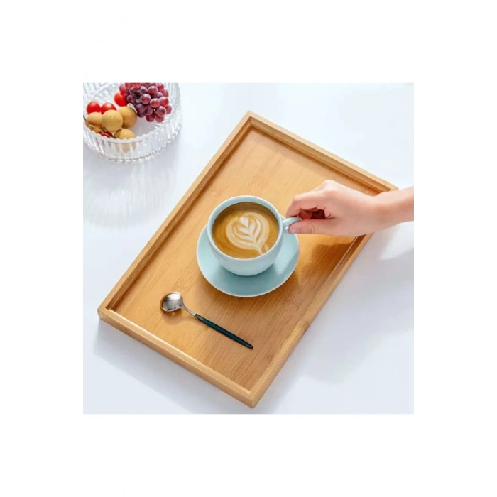 Bambu Çok Amaçlı Düzenleyici Sunum Tepsisi (33 Cm X 22 Cm) -81287