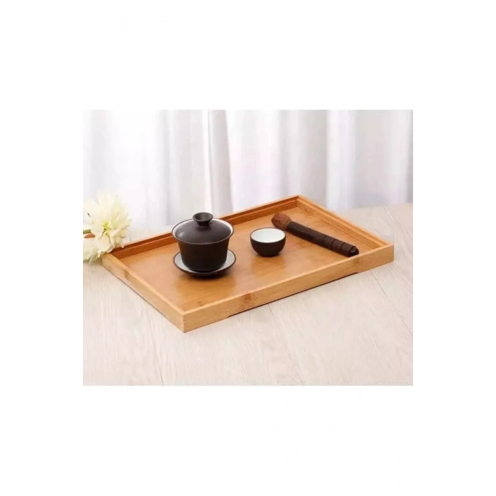 Bambu Çok Amaçlı Düzenleyici Sunum Tepsisi (33 Cm X 22 Cm) -81287