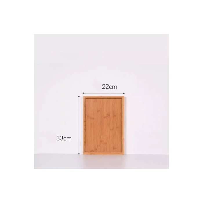 Bambu Çok Amaçlı Düzenleyici Sunum Tepsisi (33 Cm X 22 Cm) -81287