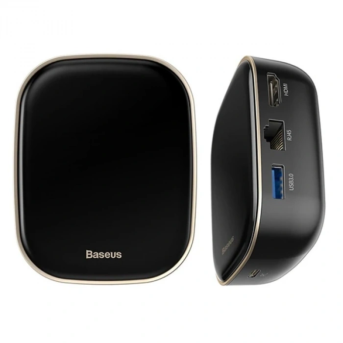 Baseus 6in1 Usb Type C Çok Fonksiyonlu Hub B 3.0rj45hdmısdmicro Sd)  60w