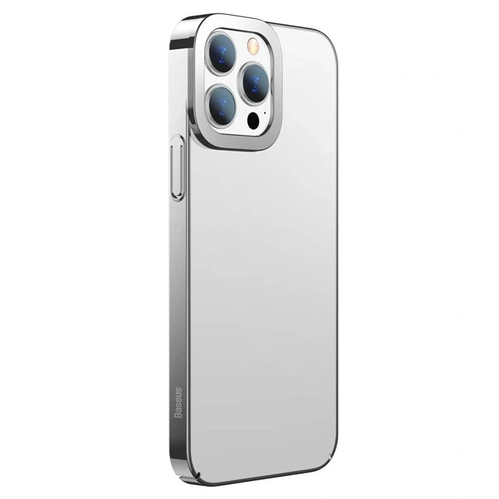 Baseus Glitter İphone 13 Pro Kılıf Renkli Kenar Şeffaf Kılıf