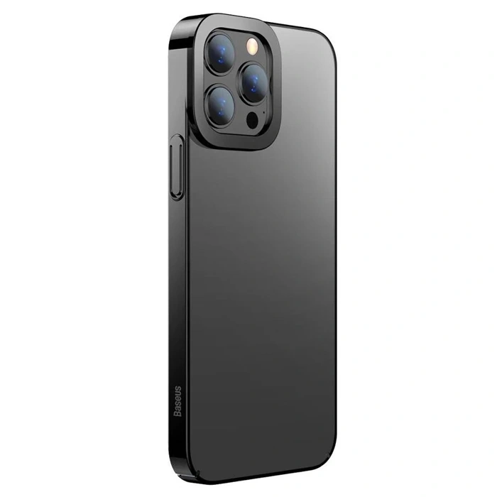 Baseus Glitter İphone 13 Pro Max 6.7inç Kılıf Renkli Kenar Şeffaf Silikon