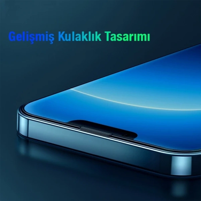 Baseus İphone 14 Plus/13 Pro Max 6.7 0.3mm Full Koruma Tempered Cam Ekran Koruyucu 2 Adet Set