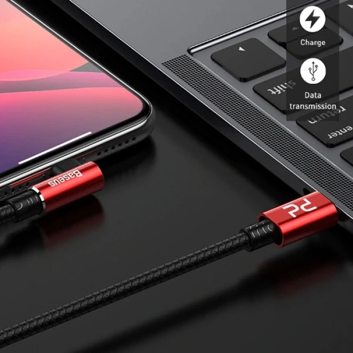 Baseus Mvp Elbow Type-c To İphone Pd 18w Hızlı Şarj Usb Kablo 1metre