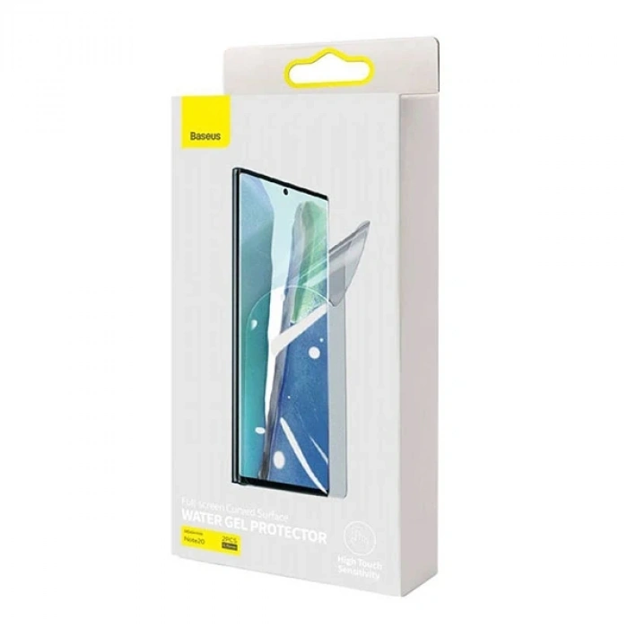Baseus Sm Galaxy Note 20 Full Ekran Koruyucu 0.15mm 2 Adet Set Water Gel