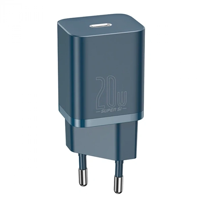 Baseus Super Si 20w Pd Type-c Hızlı Şarj Adaptörü 20w İphone 15-14-13- 12-11 Hızlı Şarj