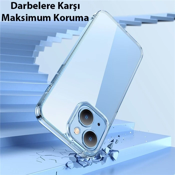 Baseus Superceramic Series İphone 14 Plus 6.7 Koruyucu Cam Kılıf+full Tempered Ekran Koruyucu Set