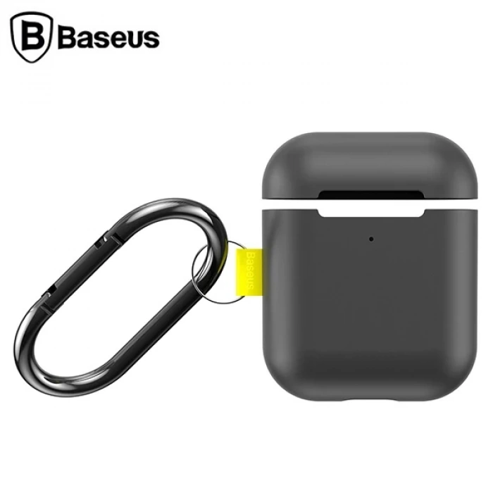 Baseus Woven Label Hook Airpods 1/2 Koruma Kılıf+anahtarlık