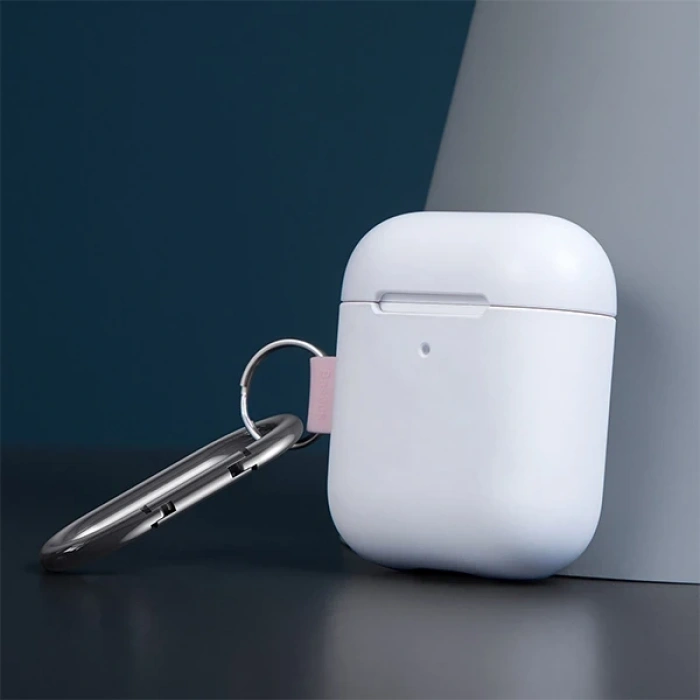 Baseus Woven Label Hook Airpods 1/2 Koruma Kılıf+anahtarlık