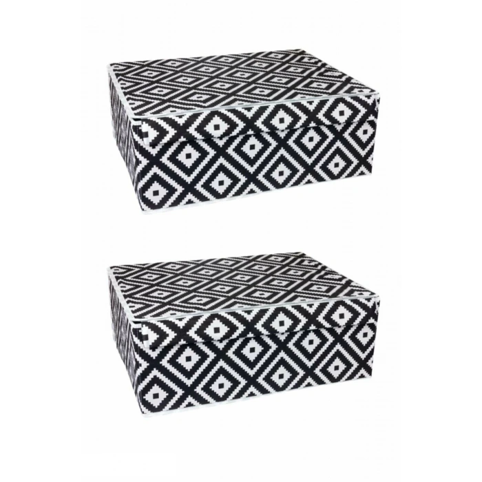 Baza Altı Boy Çok Amaçlı Düzenleyici Kutu Organizer Cırt Cırtlı Hurç 19cm X 40cm X 50cm (10 Adet)