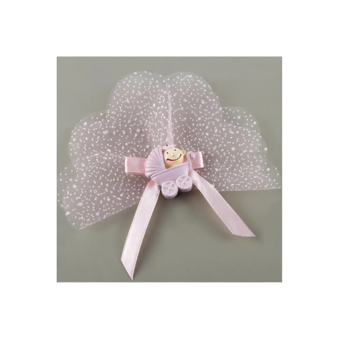 Bebek Arabası Figürlü Dolap Süsü