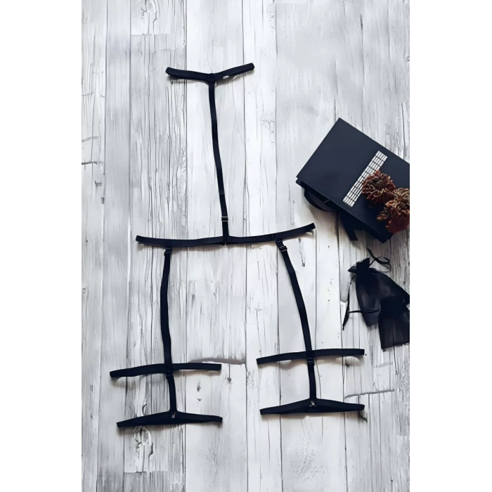 Bel - Boyun Ve Bacaktan Bağlamalı Harness Jartiyer - Brf150