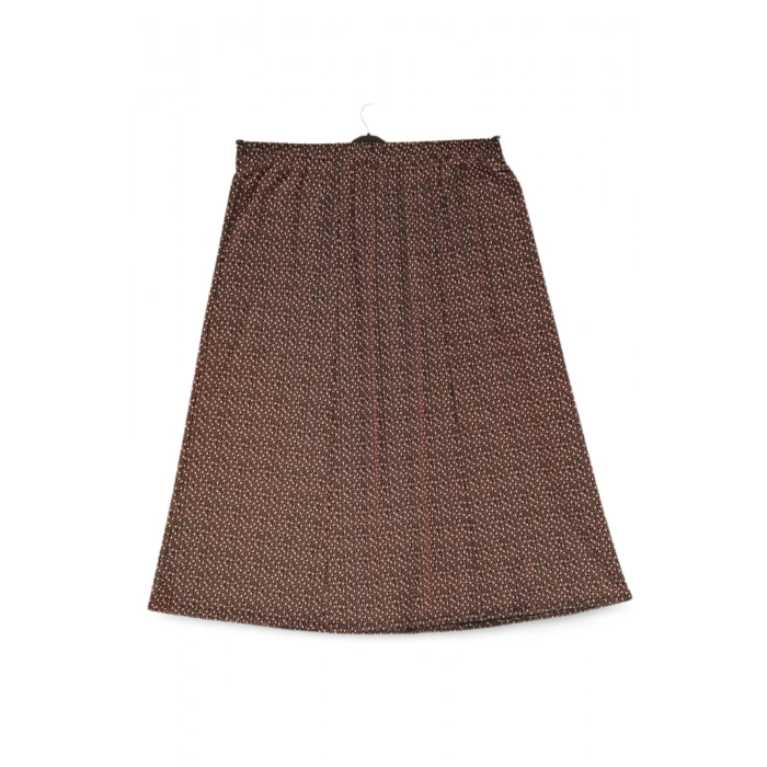 Beli Lastikli Full Likralı Pigment Penye Etek Anne Eteği Uzun Namaz Eteği -  - D1