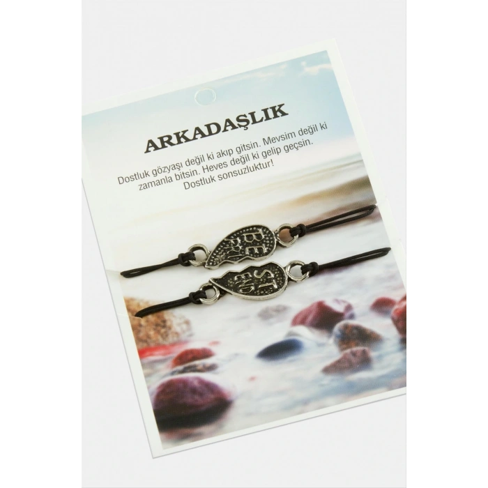 Best Friends Arkadaş Deri Bileklik