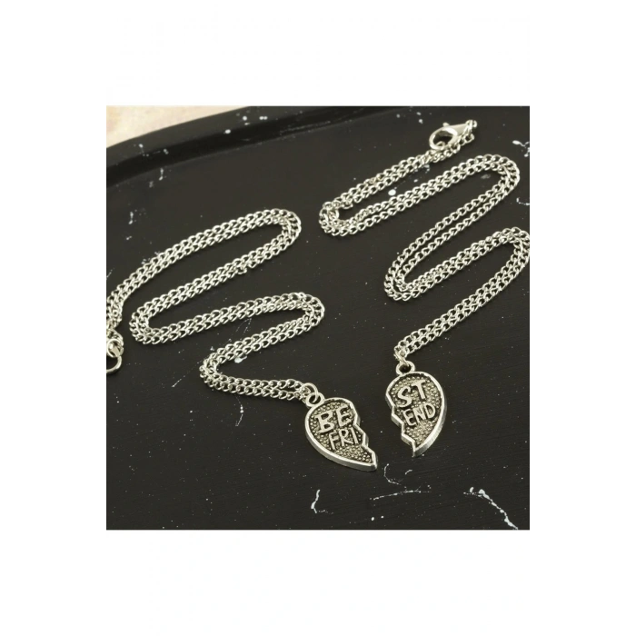 Best Friends Arkadaş Zincir Kolye (Çift Kolye)