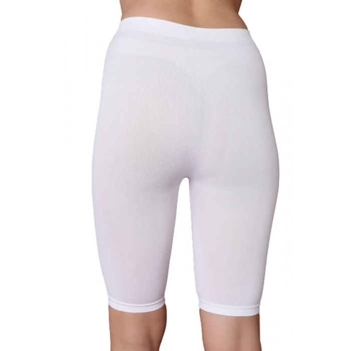 Beyaz  3856 Soft Kapri Tayt