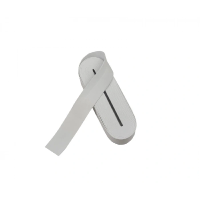 BEYAZ - 4CM PAÇA LASTİK YASSI GENİŞ 10MT (4887)
