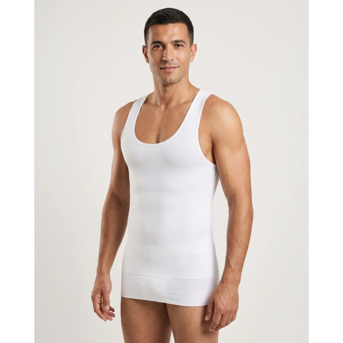MARSİLYAN™ BEYAZ MI  1400 Modal Cotton Erkek Atlet Korse
