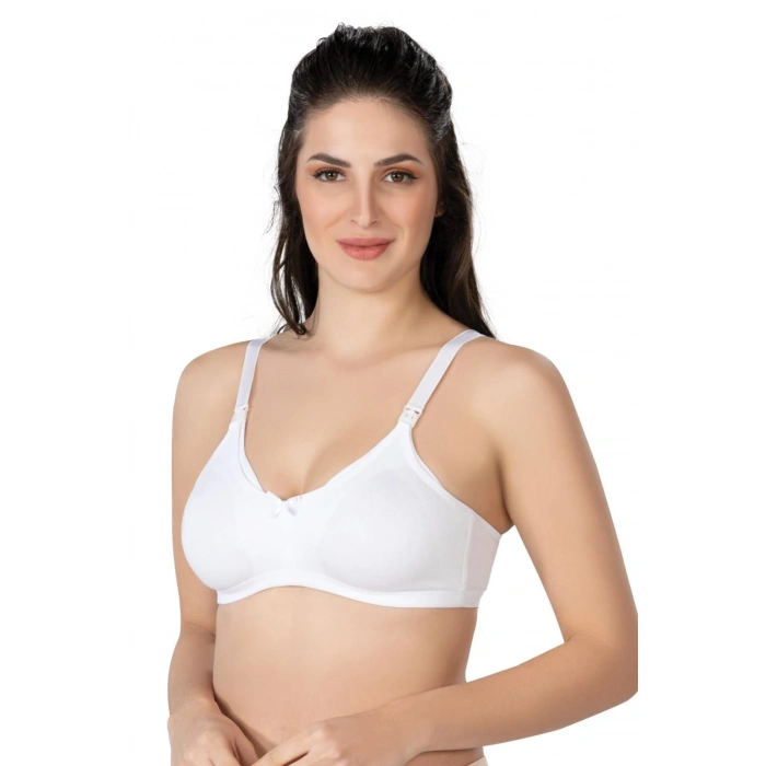 MARSİLYAN™ BEYAZ MI  1421 Modal Cotton Emzirme Sütyen