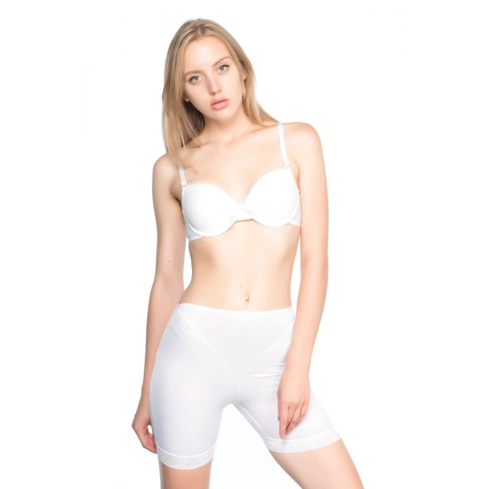 MARSİLYAN™ BEYAZ MI  2002 Paça Dantelli Pop Up