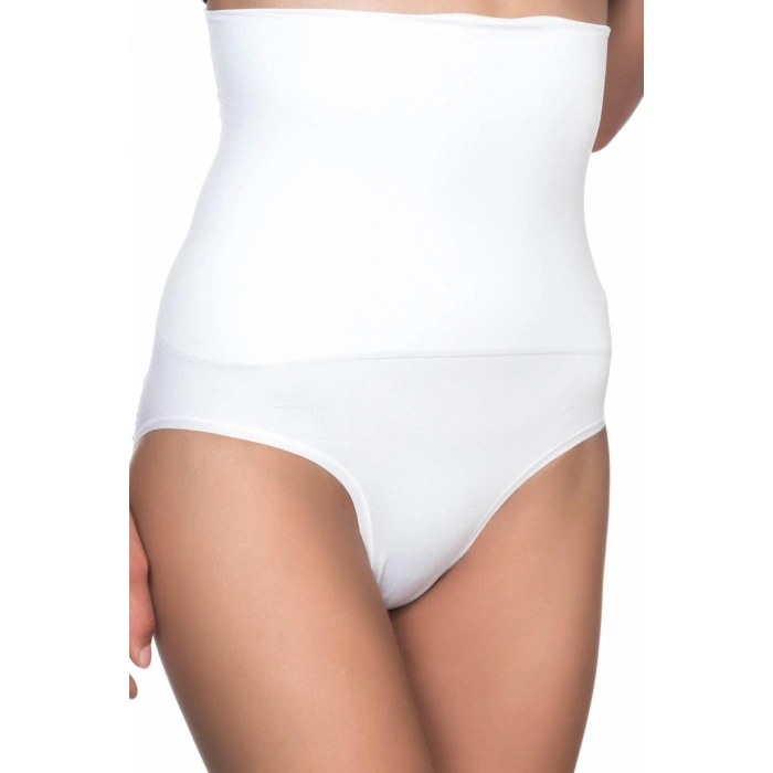 MARSİLYAN™ BEYAZ MI  2009 Yüksek Bel Double Slip Korse