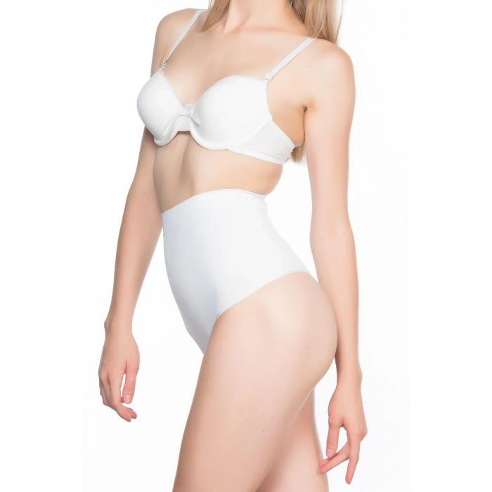 MARSİLYAN™ BEYAZ MI  2054 Masajlı String Korse