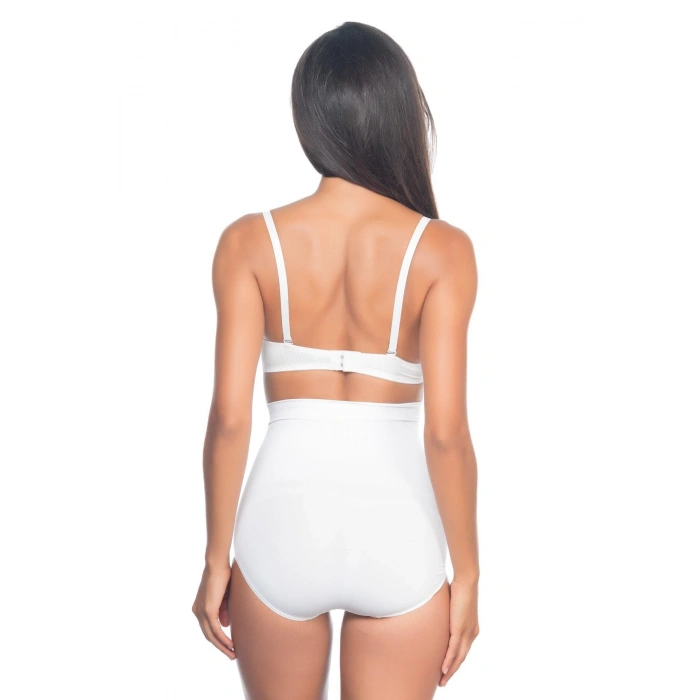 MARSİLYAN™ BEYAZ MI  2057 Yüksek Bel Masajlı Slip Korse