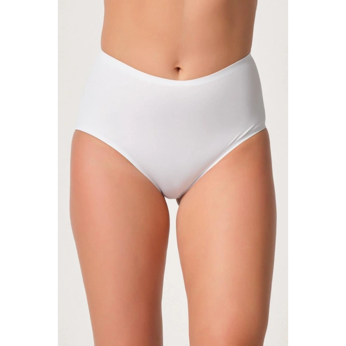 MARSİLYAN™ BEYAZ MI  2804 Yapıştırma Lazer Brezilya Slip