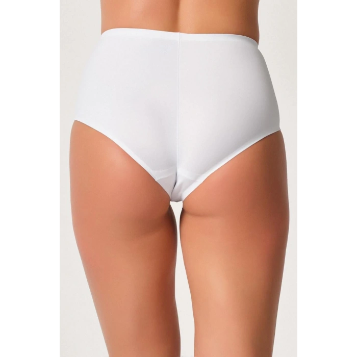 MARSİLYAN™ BEYAZ MI  2804 Yapıştırma Lazer Brezilya Slip