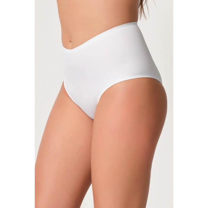 MARSİLYAN™ BEYAZ MI  2804 Yapıştırma Lazer Brezilya Slip