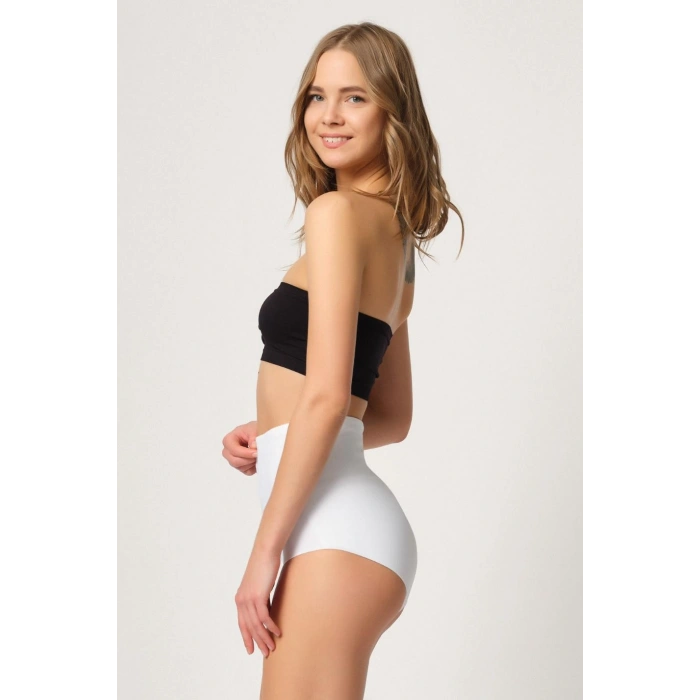 MARSİLYAN™ BEYAZ MI  2819 Slip Double Karın Toparlayıcı Lazer Korse