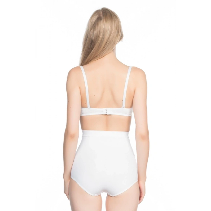 MARSİLYAN™ BEYAZ MI  7024 Yüksek Bel Slip Korse