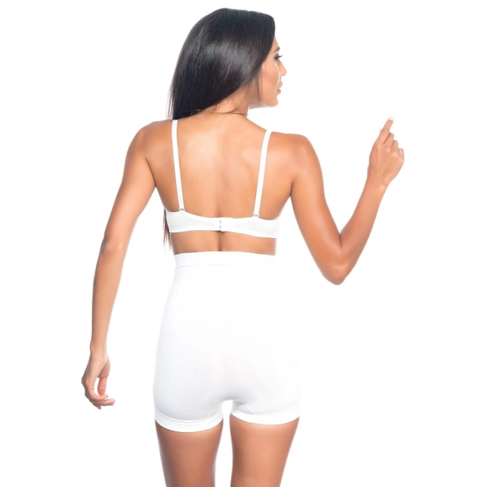 MARSİLYAN™ BEYAZ MI  7027 Düşük Bel Boxer Korse