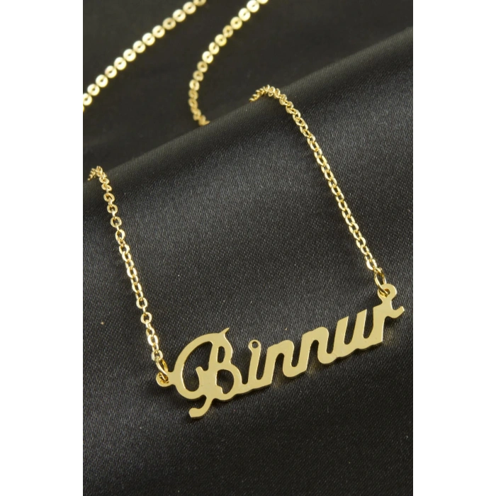 Binnur isimli kolye (Kişiye Özel)