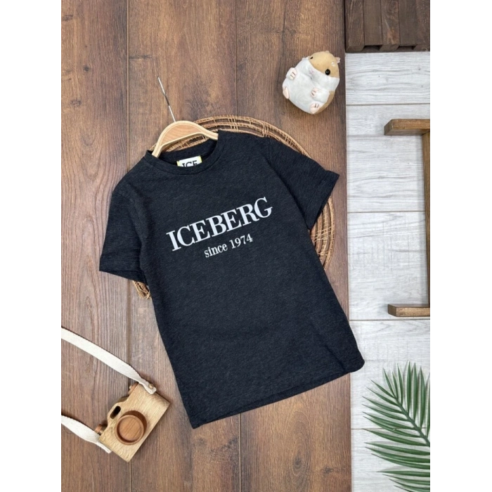 Bisiklet Yaka Erkek Çocuk Tişört