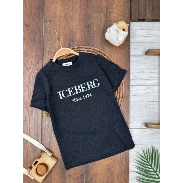 Bisiklet Yaka Erkek Çocuk Tişört