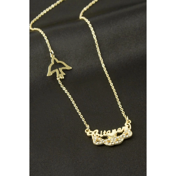 Bitanem Yazılı Sonsuzluk Şans Kolye