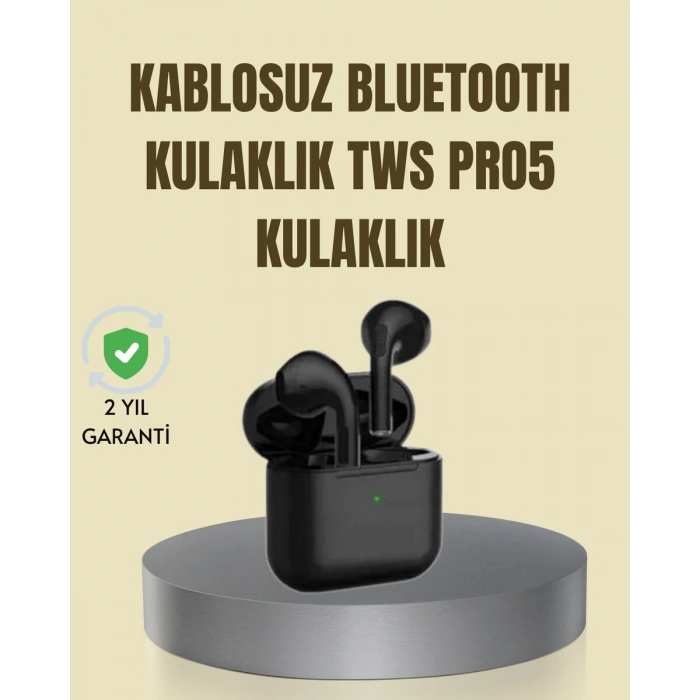 Bluetooth 5.1 Teknolojili Tws Pro 5 – Güçlü Ve Kararlı Bağlantı