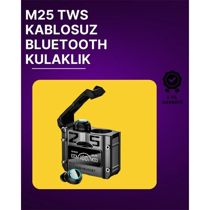 Bluetooth 5.3 Kablosuz Kulaklık | Powerbank Şarj Kutulu | Ultra Hd Ses Kalitesi