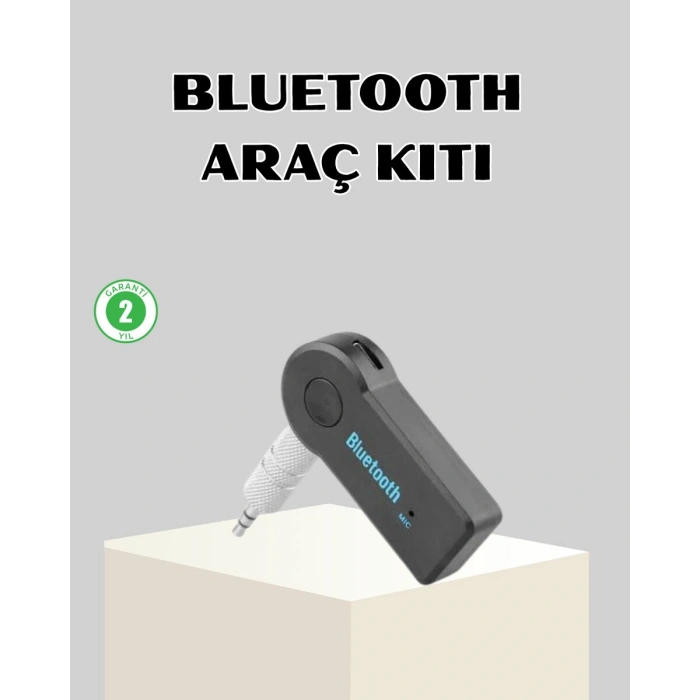 Bluetooth Araç Kiti Aux Mp3 Çalar Kablosuz Eller Serbest Cihaz