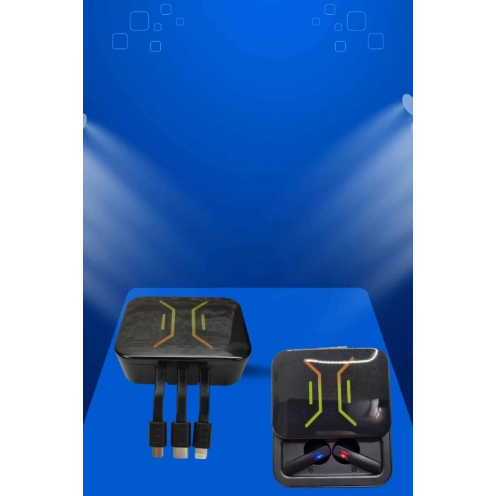 Bluetooth Bağlantılı Kablosuz Kulaklık Ve Yeni Nesil Akıllı Saat 5.0 Bluetooth
