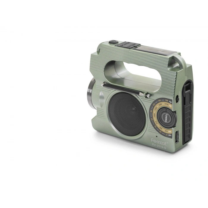 Bluetooth Fm Radyo Tws Usb Tf Aux Solar Şarjli Taşinabi̇li̇r Kamp Hoparlör FX2519S
