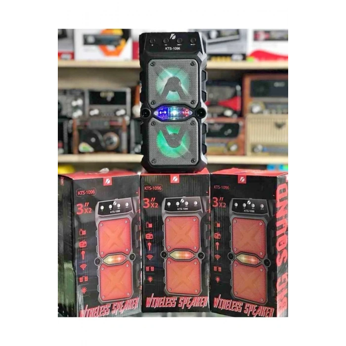 Bluetooth Hoparlör Ses Bombası 3x2 -AND-02589