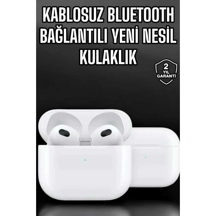 Bluetooth Kulaklık 3.nesil Kablosuz Uzun Pil Ömrü Dokunmatik Kontrol Yeni Nesil